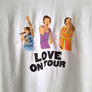 Harry Styles Love on Tour White Hoodie